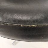 Eames leather lobby chair
