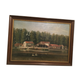 Table 'farm at the edge of water"