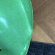 Ray and Charles Eames Fibreglass Arm Shell Dowel Chair Green