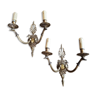 Bronze sconces