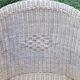 Pair of armchairs and bench in rattan and bamboo from the 60s/70s