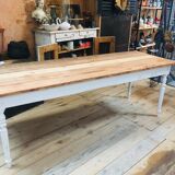 Large white fir country table 1930s