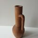 Terracotta vase height 24cm signed PC (signature to be identified)