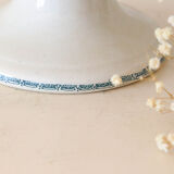 Antique ceramic compotier, Prima model of Saint Amand, French manufacture, late nineteenth