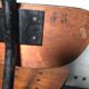 Chaise industrielle en fonte vintate singer 