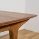 Mid-century teak extending dining table from McIntosh, UK.