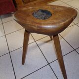 Brutalist tripod stool