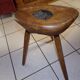Brutalist tripod stool