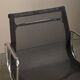 Multiple Eames Aluminum Group EA108 Dining Chairs Charcoal Netweave Mesh, Vitra