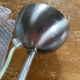 Lustre suspension en verre fleur vintage
