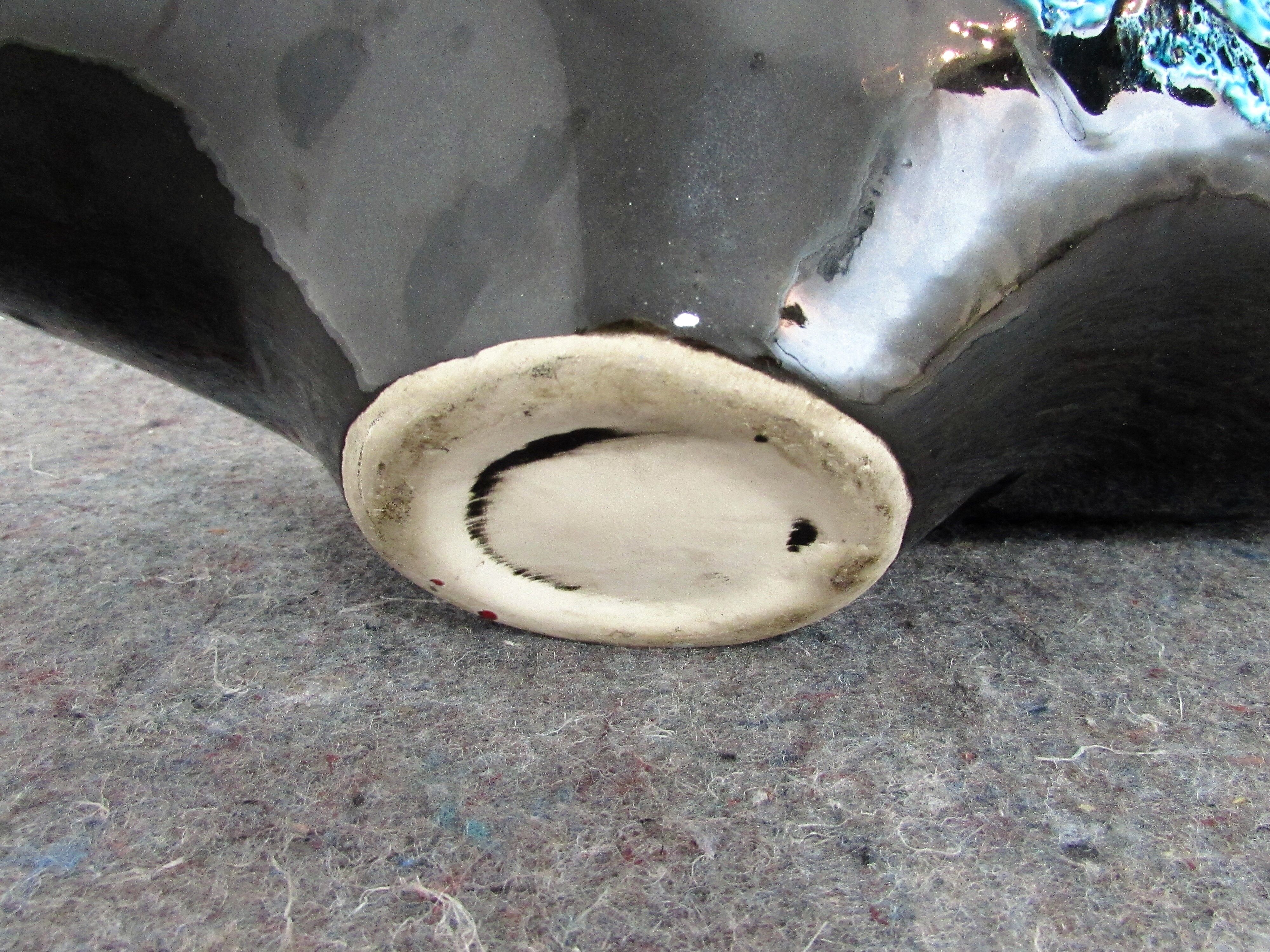 Large vintage ceramic bowl 1960's