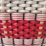Vintage scoubidou basket