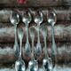 14 antique silver-plated cutlery sets