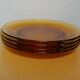 Vereco glass dessert plates