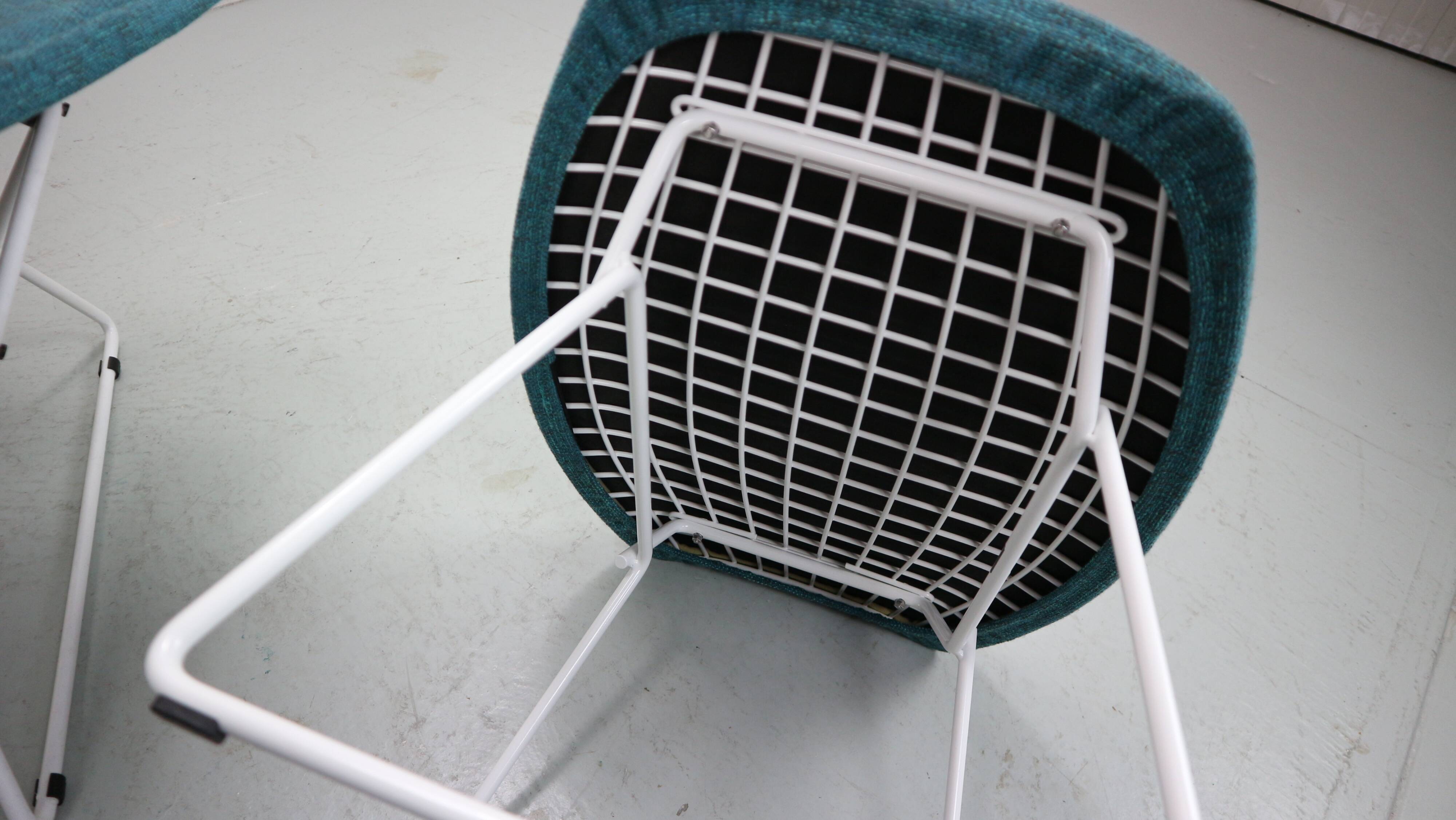 Harry Bertoia for Knoll International Bird Chair and Ottoman