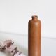 Vintage brown stoneware bottle