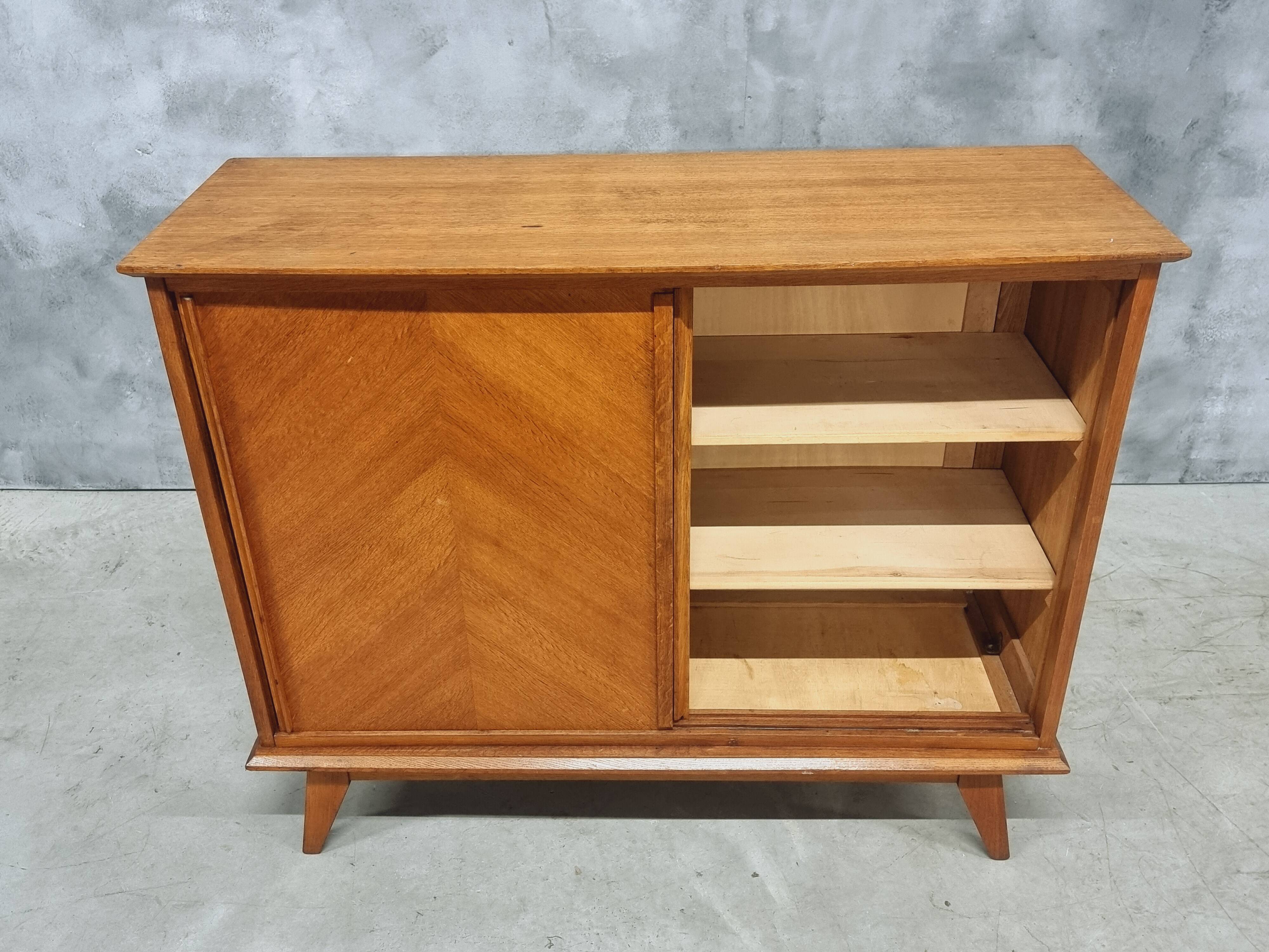 Scandinavian vintage highboard sideboard