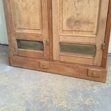 Old french bank locker room in oak