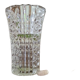 Vase en verre travaillé