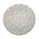 Platfonr Applied Rond Moulded Glass - Vintage White Metal Support