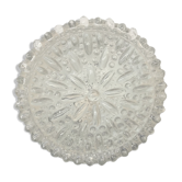 Platfonr Applied Rond Moulded Glass - Vintage White Metal Support