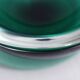 Cendrier en verre de Murano vert