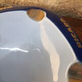 blue and gold Ricard advertising ashtray, ceramic