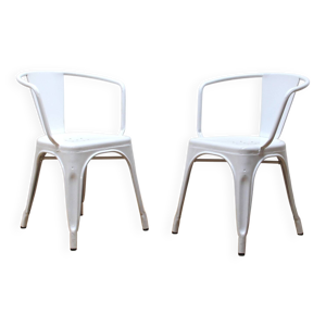 Paire chaises jardin