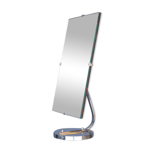 Miroir Art déco moderniste réglable.