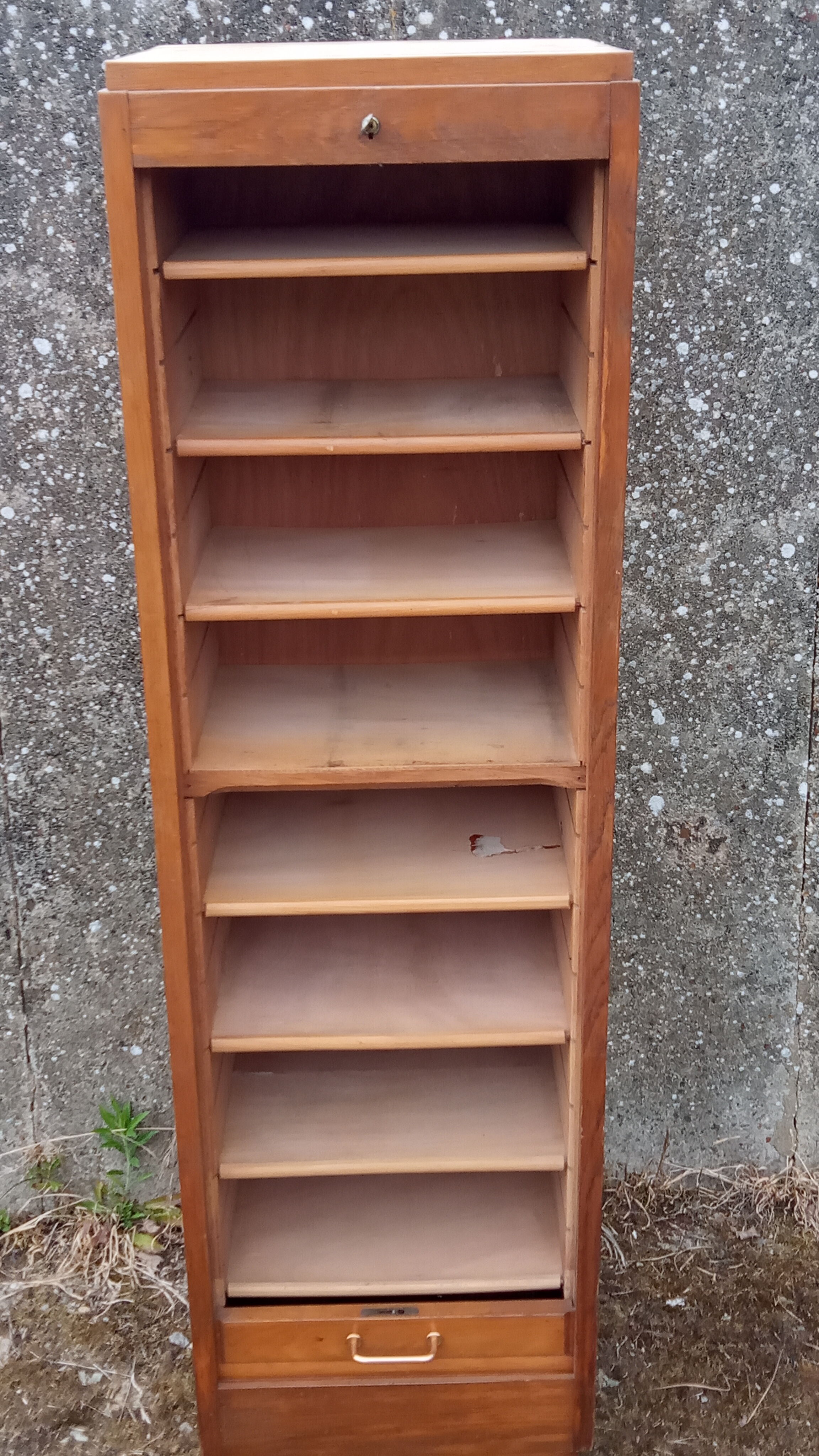 Oak curtain binder 40s/50s