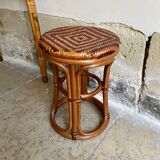 1960s rattan stool