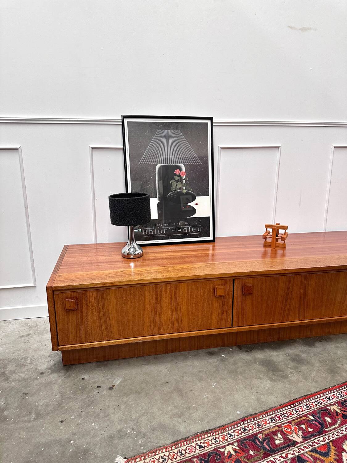 Scandinavian low sideboard