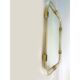 Scenographic Italian “Torciglione-Torchon” Murano Glass Wall Mirror