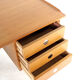 Bureau Dyrlund en teck de design danois moderne du milieu du siècle