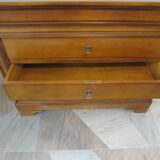 Louis Philippe style cherry wood chest of drawers