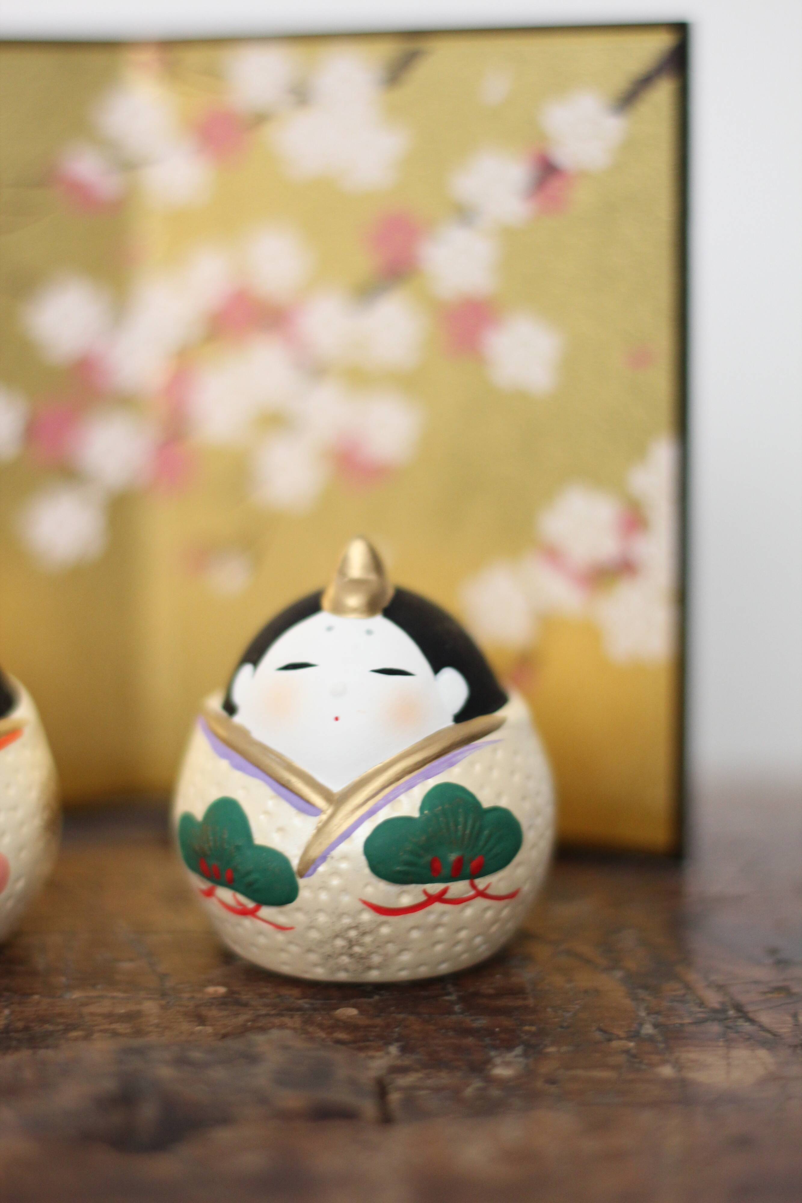 Japanese doll couple for Hina Matsuri