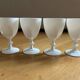 8 verres Cristal d’Arques blanc opaque