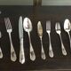 very complete menagère in silver metal