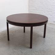 Extendable round to oval dining set by Alfred Hendrickx for Belform, 1960s.