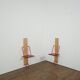 Set of two folding wall chairs by Anne Jonasson & John Dalin or Ikea