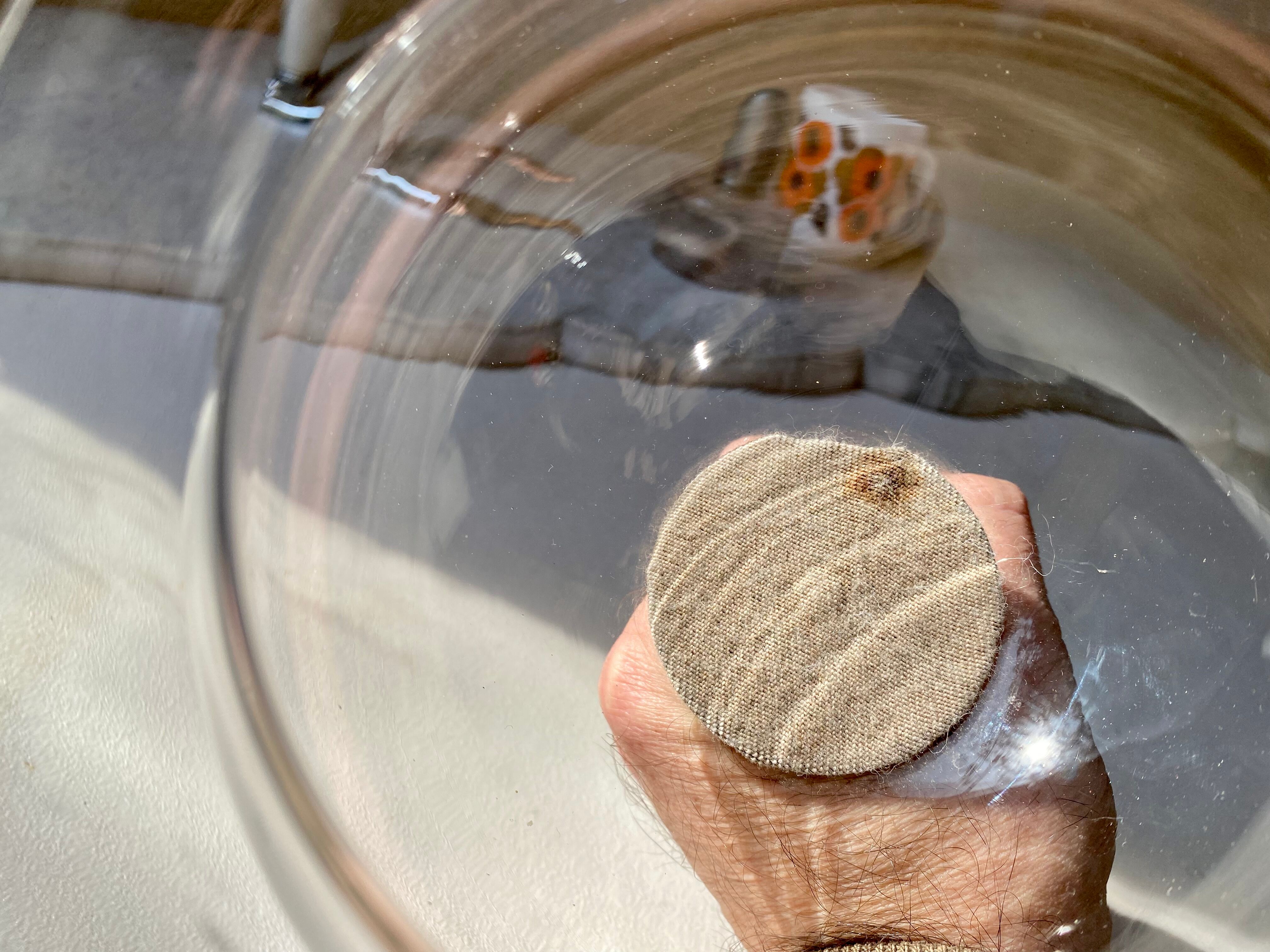 Hellem France vacuum coffee maker 8 cups vintage Pyrex glass 70s