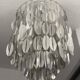 Space Age Chandelier with Cascading Plastic Discs – Mid-Century Modern
