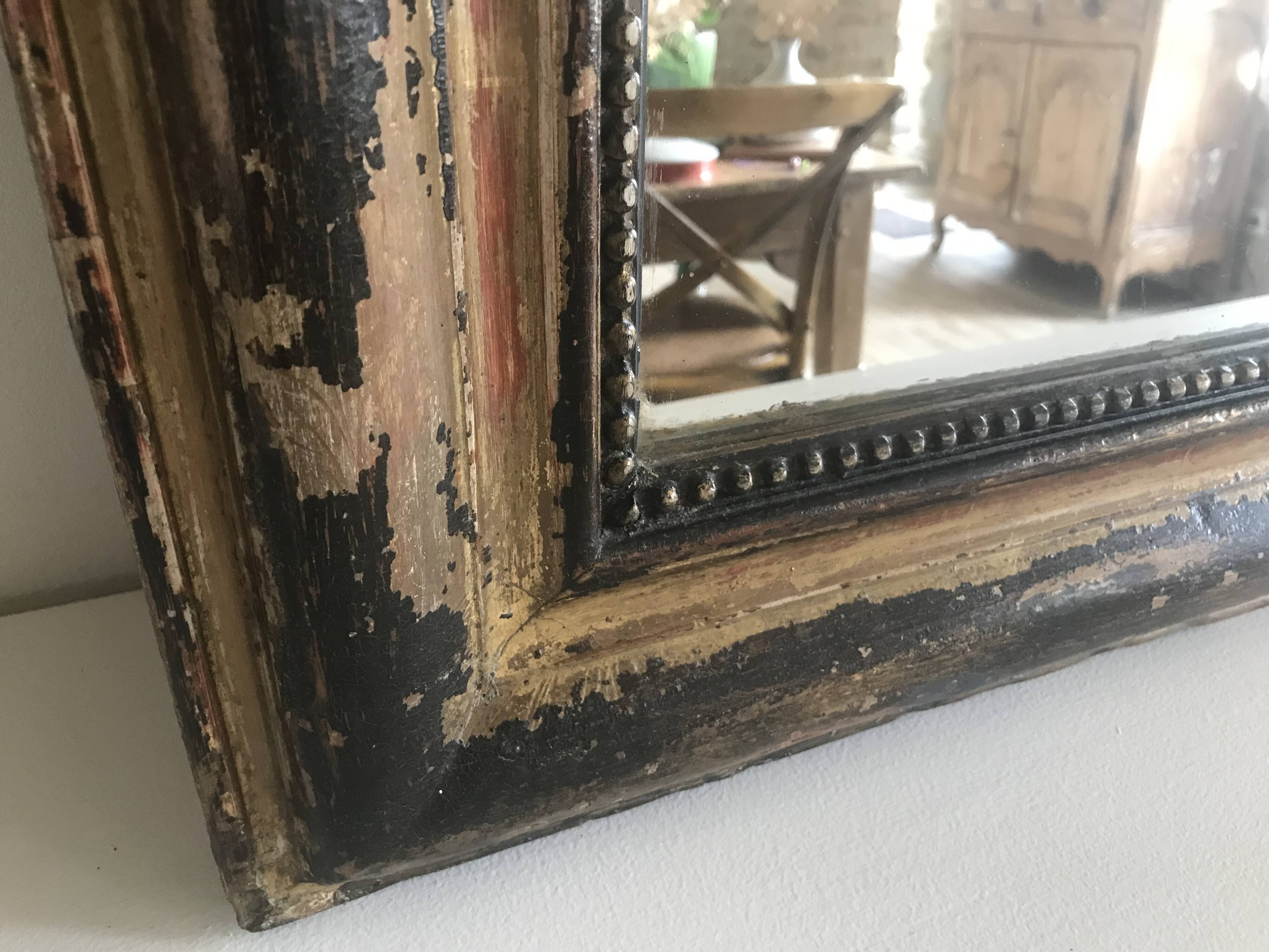 Antique Louis Philippe mirror 120x127