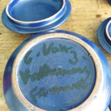 Service signed Charles Voltz Vallauris