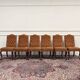 Set of Classic English Upholstered Chesterfield Chairs
