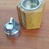 Old table lighter in onyx