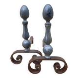 VINTAGE Steel Geometric CHAINS