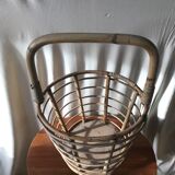 Rattan sewing basket