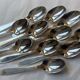 Christofle cutlery set - 11 fourchettes de table et 11 cuillères à soupe - Art déco - Métal argenté