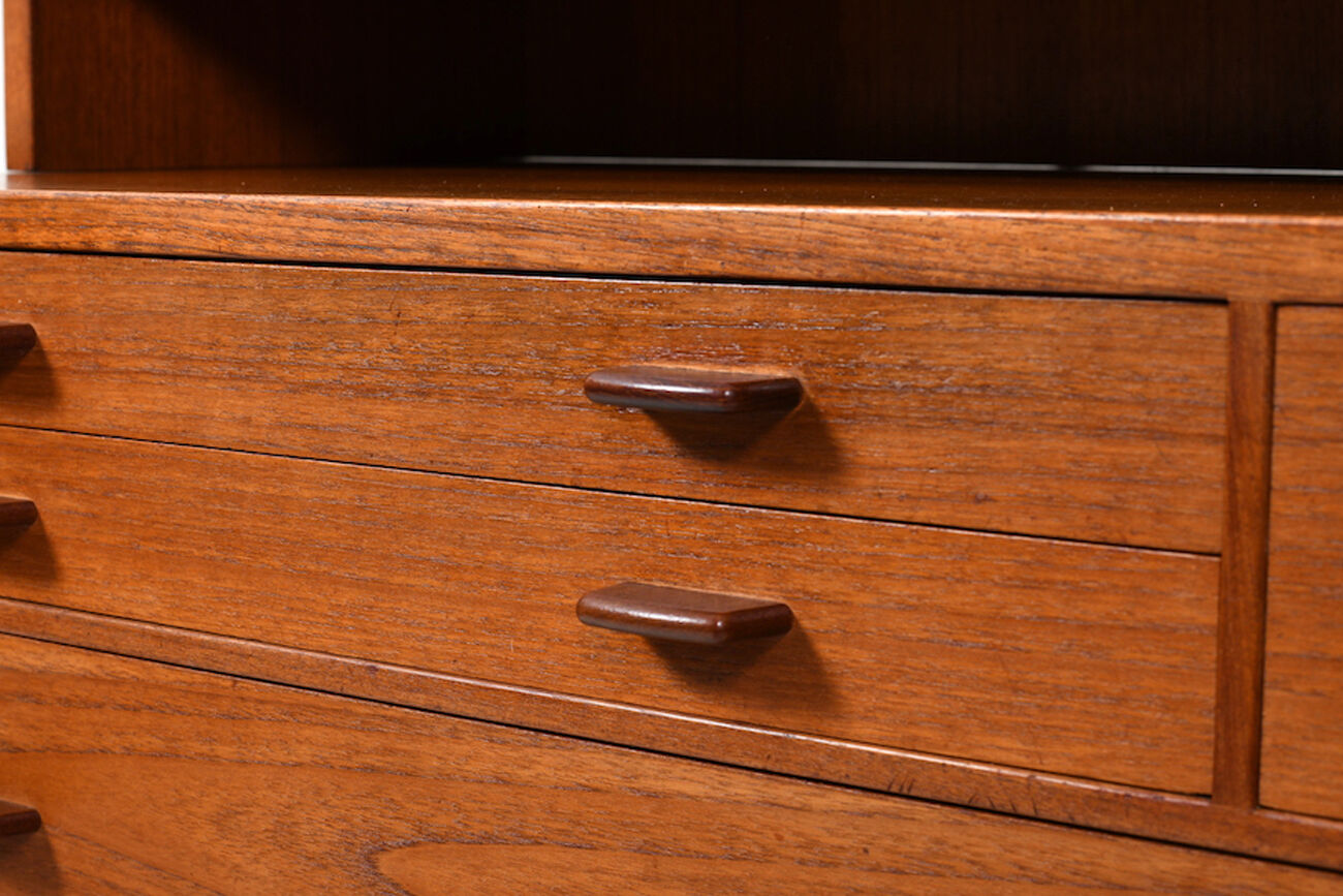 Bibliothèque Hans J. Wegner en teck RY16 de 1958